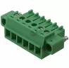 Terminal Block 6Pin 3.81 đực chân thẳng Vặn Ốc